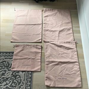 Stuart Weitzman Blush Dust Bags Collection